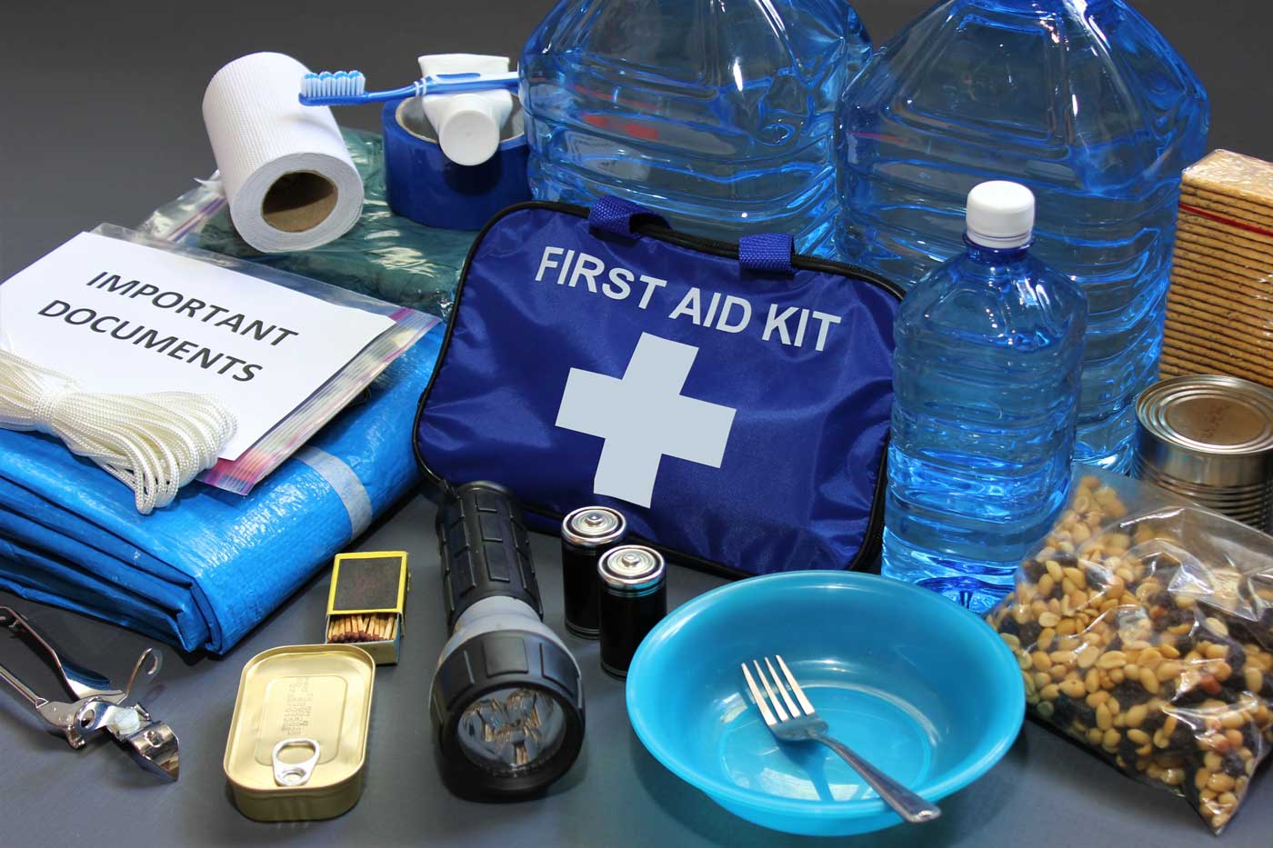 Contents of First Aid Kit