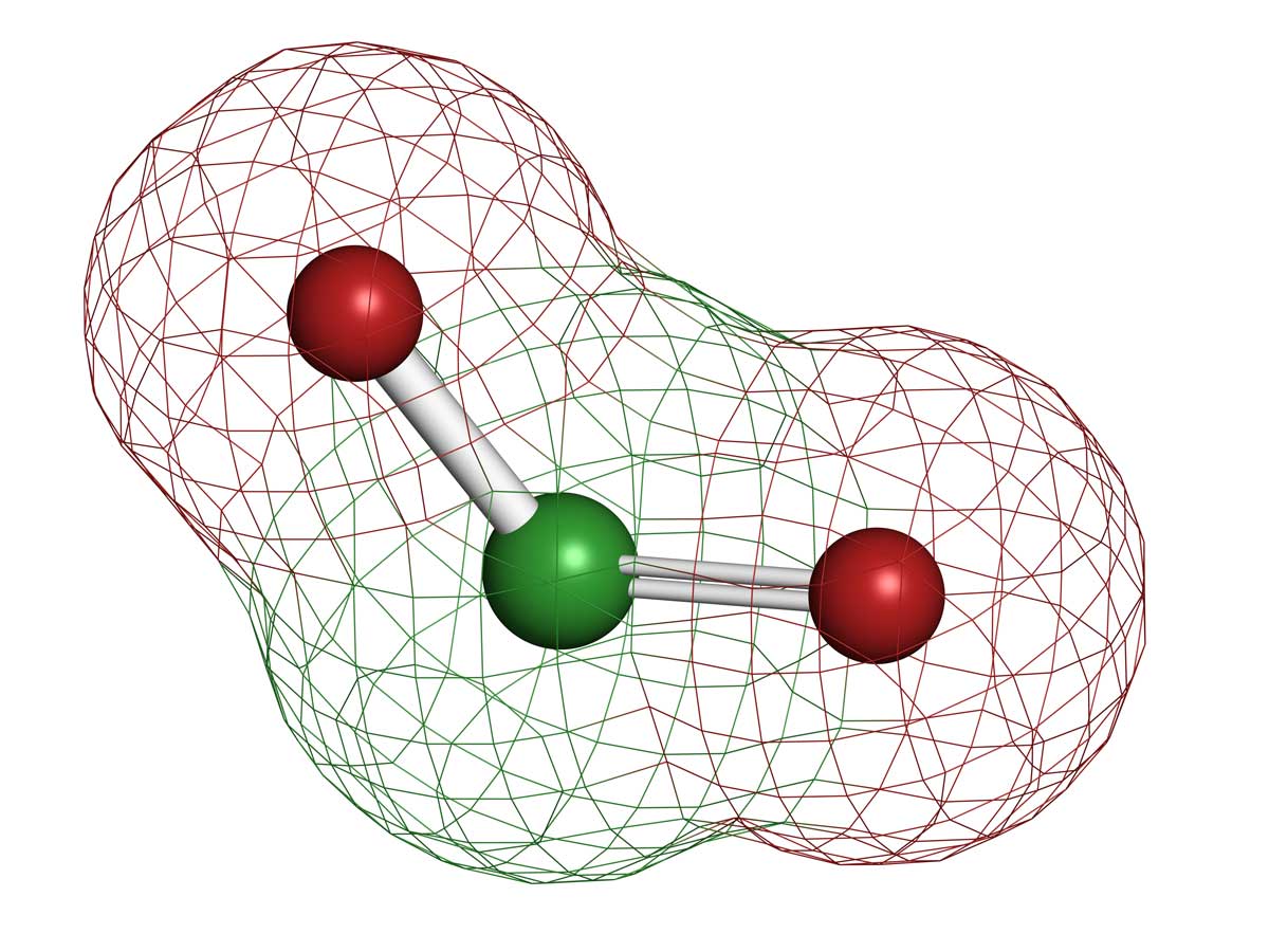 Chlorine Dioxide Structure